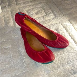 Cardinal Red Tieks size 10